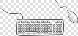 Mouse  Electronics  Keyboard  Computer  Office Work   Keyboard And Mouse Clipart  HD Png Download