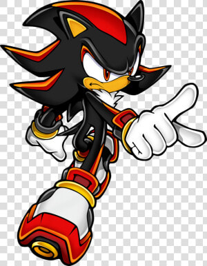 Sonic Hedgehog Red White   Sonic The Hedgehog Black  HD Png Download