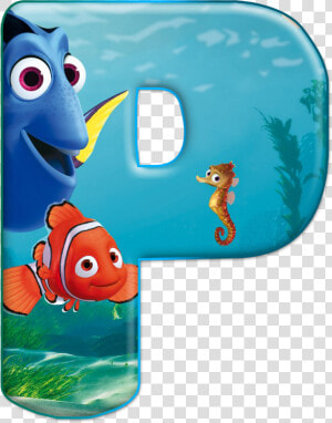 Alfabeto Decorativo Nemo Png   Finding Nemo Alphabet Letters  Transparent Png