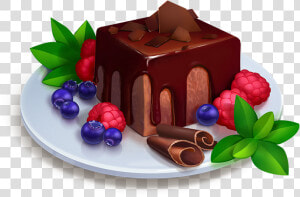 Mousse De Chocolate Congelado   Chocolate  HD Png Download