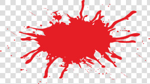 Blood Splatter Film   Cartoon Blood Splash Vector Png  Transparent Png