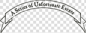 A Series Of Unfortunate Events   Series Of Unfortunate Events Title  HD Png Download