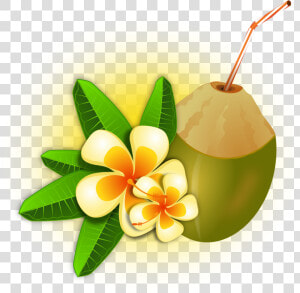 Hawaii Clipart Hawaiian Food   Black Label With Coconut Water  HD Png Download