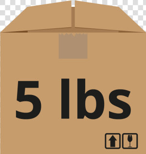 Shopusa 5lbs   Carton  HD Png Download