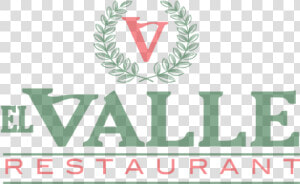 El Valle Restaurant Logo  HD Png Download