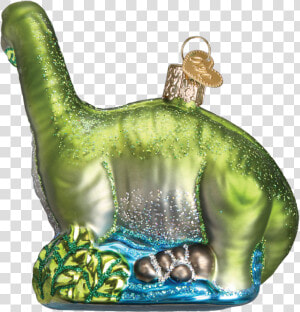 Old World Christmas Brontosaurus Dinosaur Christmas   Animal  HD Png Download