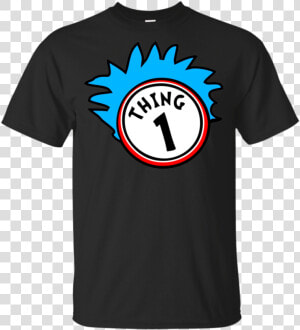 Thing 1 Kids Thing One Emblem T shirt   Love Titties And Pbr  HD Png Download