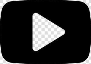 Icone Do Youtube Preto Png  Transparent Png