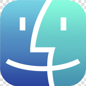 Mac Finder Icon Ios   Mac Ios Icon  HD Png Download