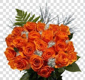 Big Bouquets Of Orange Roses Two Dozen Freshest Flowers   Floribunda  HD Png Download