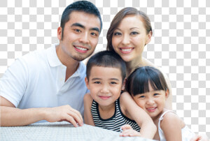 Asian Family Picture Png   Png Download   Asian Happy Family Png  Transparent Png