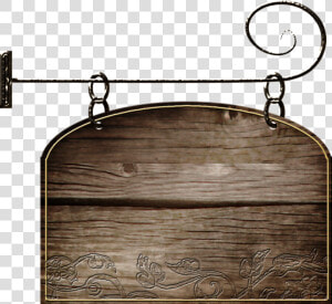 Transparent Wood Clipart   Blank Wooden Sign Hanging  HD Png Download