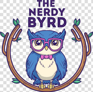 Nerdy Byrd  HD Png Download