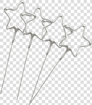 Star Shaped Sparklers 4   Star Shaped Sparklers  HD Png Download