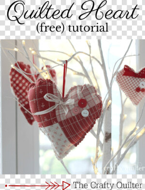 Quilted Heart Tutorial   The Crafty Quilter Includes   Heart  HD Png Download