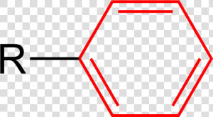 Phenyl Group Highlighted 2d   Hexane With 3 Double Bonds  HD Png Download