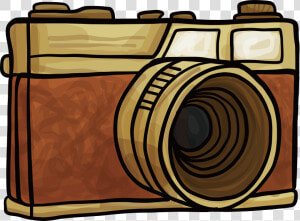 Clip Cameras Clipart   Retro Camera Camera Clipart  HD Png Download