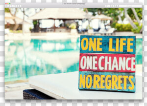 Make Money Online Fast   One Life One Chance No Regrets  HD Png Download