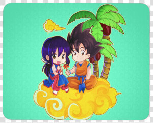 Goku And Chichi Chibi  HD Png Download