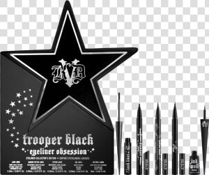 Trooper Black Eyeliner Obsession  HD Png Download