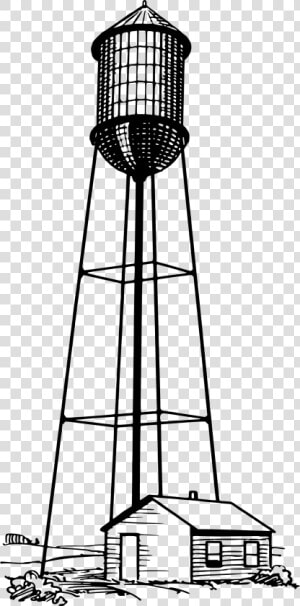 Water Tower   Free Water Tower Clipart  HD Png Download