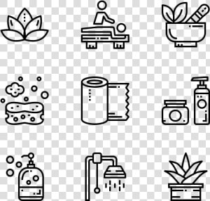 Massage And Spa   Manufacturing Icon Free  HD Png Download