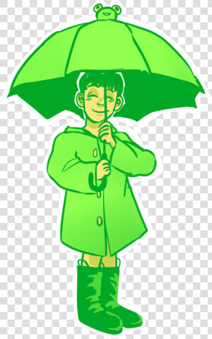 “ The Frog Umbrella ” ok So I Own A Frog Umbrella   Mob Psycho Umbrella Frog  HD Png Download