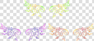 Fairy Wings Side View Png   Mmd Fairy Wings Deviantart  Transparent Png