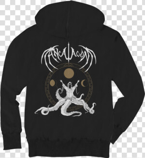 Ancalagon   Octowizard   Hoodie   Back  HD Png Download