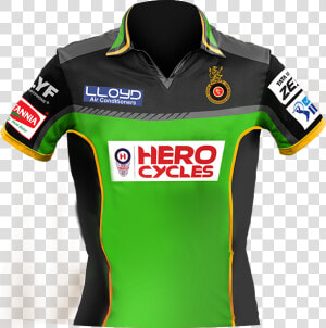 Tshirtgreen   Rcb Green Jersey 2018  HD Png Download