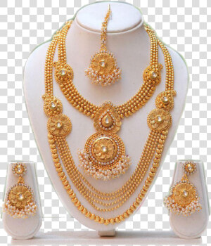 Online Shopping Jewellery Set   Transparent Cartoons   Necklace With Haram Sets  HD Png Download