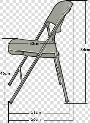 White Frame Grey Shell Apollo Plastic Folding Chair   Plastic Folding Chair Dimensions  HD Png Download