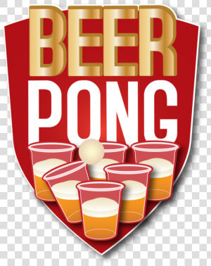 Beer Pong Vector   Beer Pong Logo Vector  HD Png Download