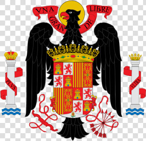 Escudo De La España Franquista Vigente Entre 1945 Y   Aguila De San Juan  HD Png Download