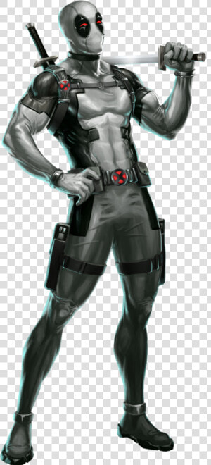 Deadpool Uncanny X force   Deadpool Black And White Png  Transparent Png