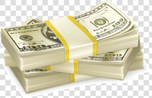 Money Cash Clip Art   Stock Image Stack Of Money  HD Png Download