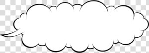 Line Art leaf symmetry   Speech Cloud  HD Png Download