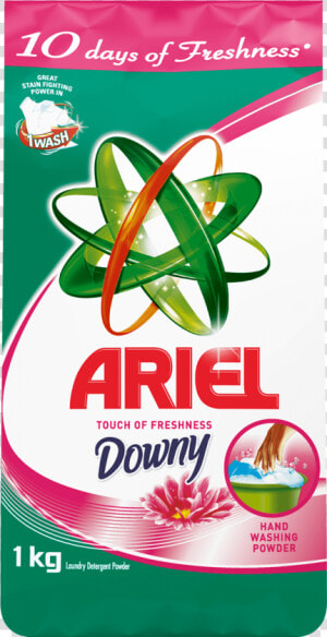 Ariel With Downy Detergent Powder  HD Png Download