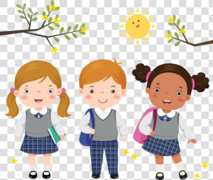 School Uniforms Uniform Vector Wear Student Child Clipart   Student Uniform Clipart  HD Png Download