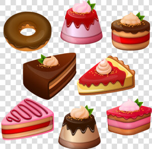 Transparent Doces Png   Slice Of Cake Clipart  Png Download