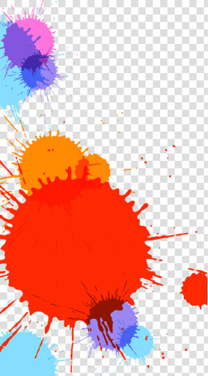 Transparent Paint Splash Clipart   Paint Splash Paint Png  Png Download