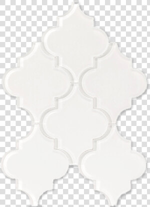 Arctic White Arabesque   Tile  HD Png Download