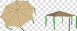 This Octagon Shape Shade Structure Is Excellent For   Umbrella  HD Png Download