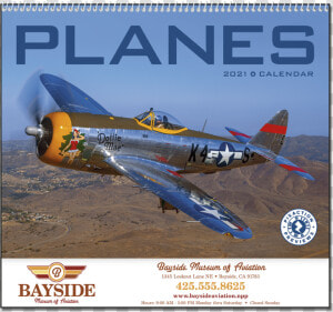 Picture Of Planes Wall Calendar   Think  HD Png Download