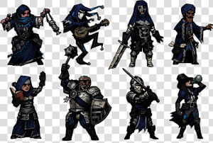 Darkest Dungeon Characters Lineup   Png Download  Transparent Png