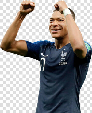 Kylian Mbappe France Fff 2018 World Cup Png  Transparent Png