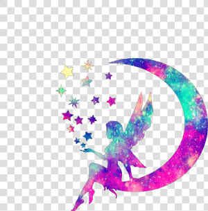 Fairy Png Magical   Moon And Stars Png  Transparent Png