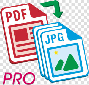 Pdf To Jpg Pro En Mac App Store   Jpg To Pdf Icon  HD Png Download