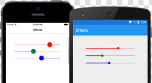 Showing Off Xamarin   Xamarin Forms Custom Slider  HD Png Download