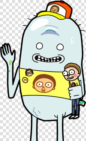 Rick And Morty Jelly Bean Png Clipart   Png Download   Bean From Rick And Morty  Transparent Png